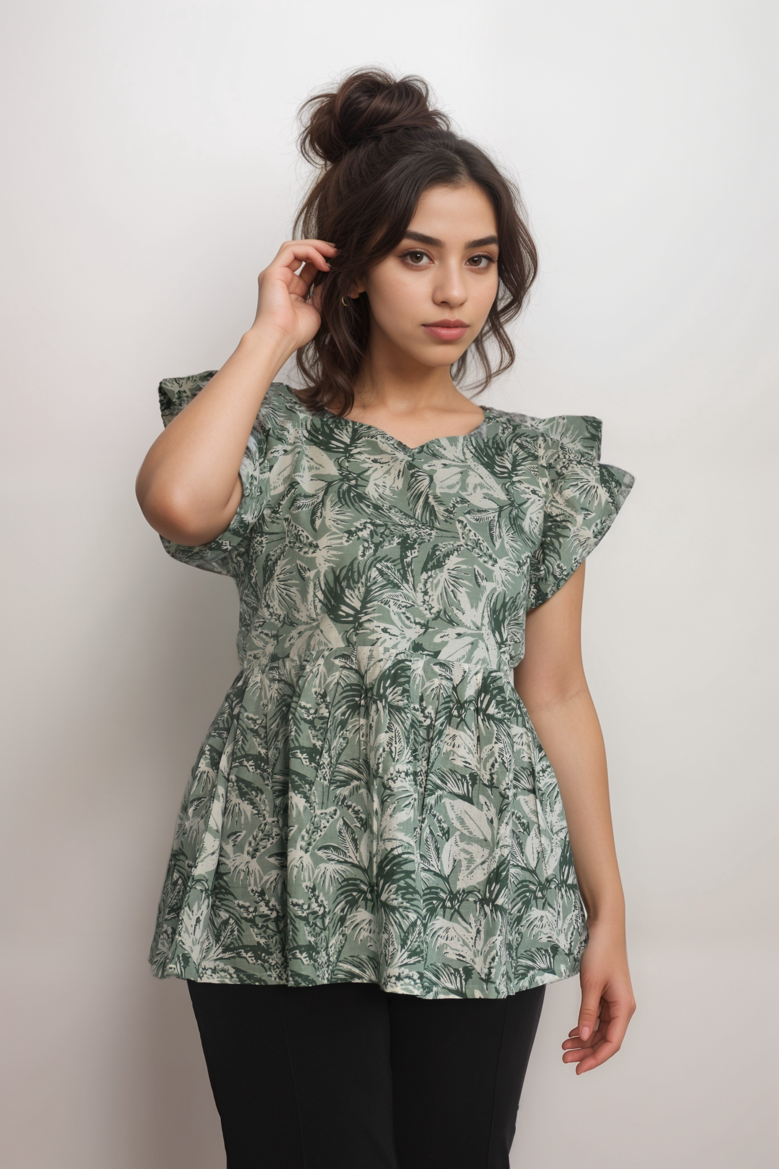 The Whispering Leaves Ruffle